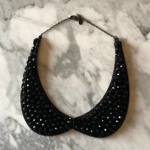 Beaded Faux-Collar Necklace